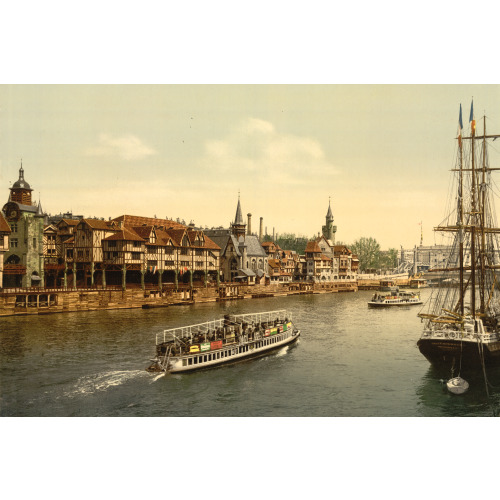 Ancient Paris, Exposition Universal, 1900, Paris, France, circa 1890