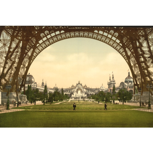 Champs De Mars, Exposition Universal, 1900, Paris, France, circa 1890