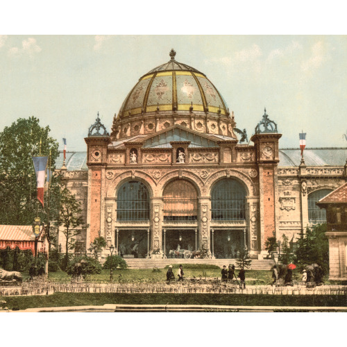 Le Palais De Beaux-Arts, Exposition Universelle, 1889, Paris, France, 1889