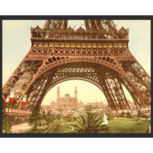 Eiffel Tower And The Trocadero, Exposition Universelle, 1900, Paris, France, circa 1890