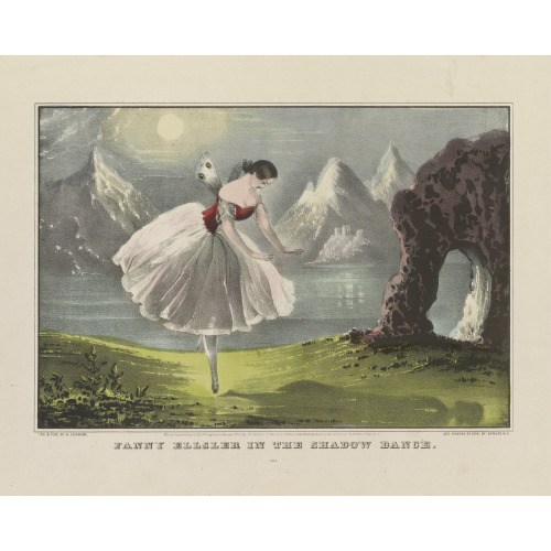 Fanny Elssler In The Shadow Dance, 1846