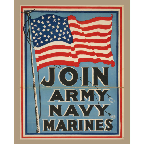 Join Army Navy Marines, circa 1917