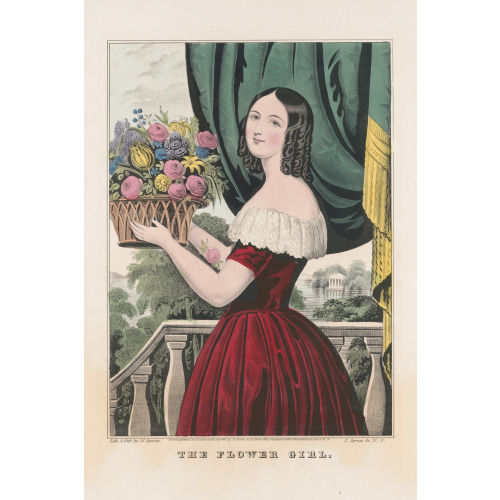 The Flower Girl, 1845