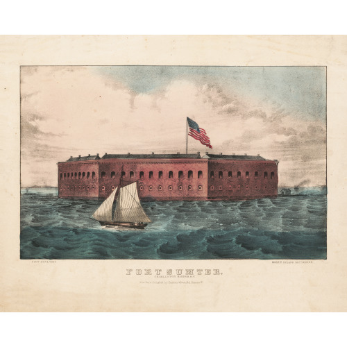 Fort Sumter: Charleston Harbor, South Carolina, circa 1860