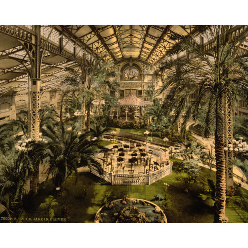 Winter Garden (Interior), Nice, Riviera, circa 1890