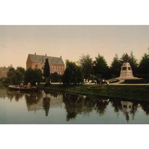 Van Der Werf Park, Leyden, (I.E., Leiden) Holland, circa 1890