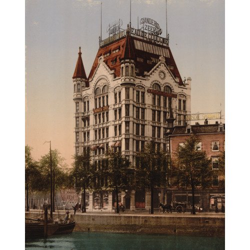 Whitehouse (Office Building), Rotterdam, Holland, circa 1890