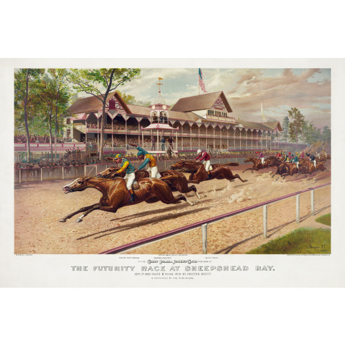 Futurity Race At Sheepshead Bay, Won By Proctor Knott, 1889
