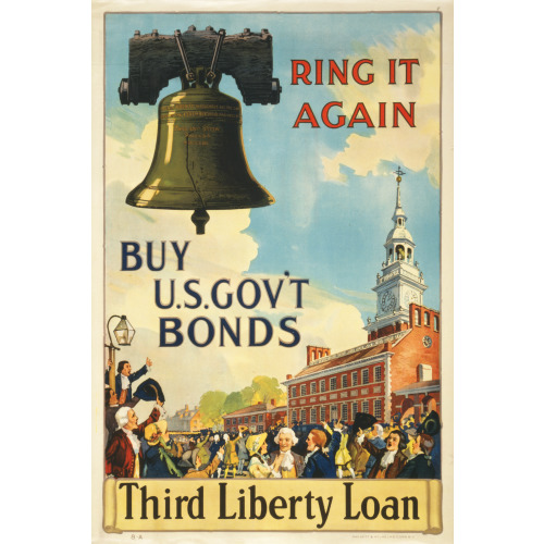 Ring It Again, Buy U.S. Gov't Bonds, Third Liberty Loan, 1917