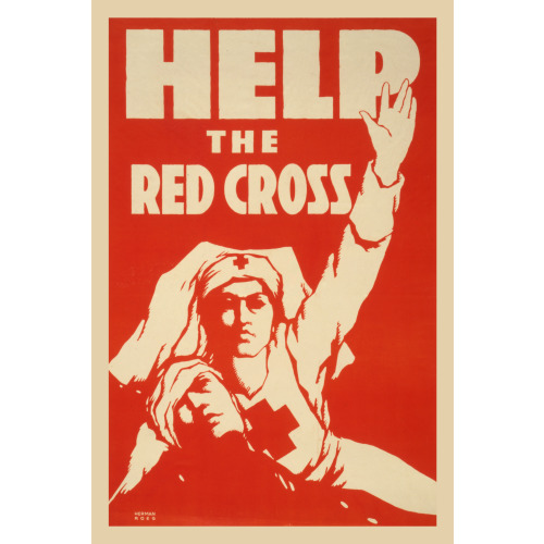 Help The Red Cross, World War I, 1917