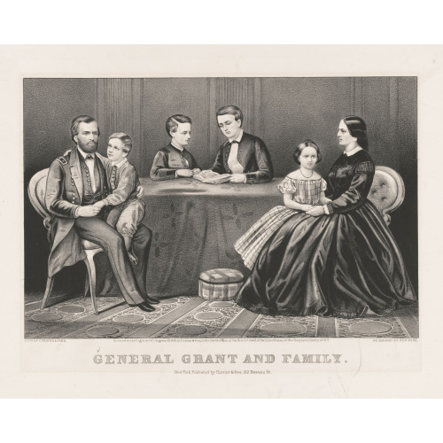 General Grant And Family, 1867