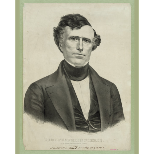 Genl. Franklin Pierce, 1852