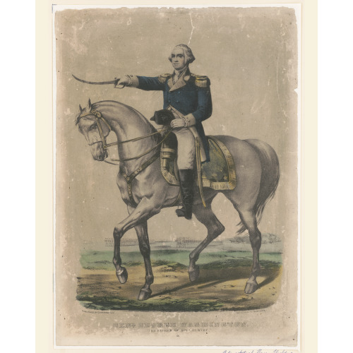 Genl. George Washington: The Father Of His Country, circa 1856