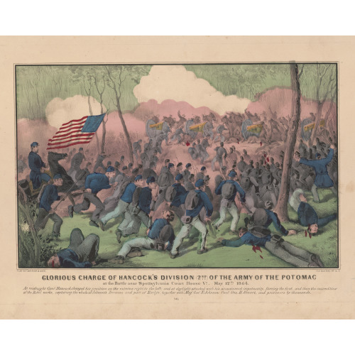Glorious Charge Of Hancock's Division (2nd) Of The Army Of The Potomac: At The Battle Near...