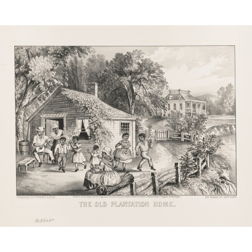 The Old Plantation Home, 1872