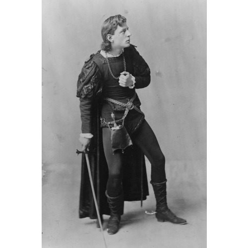 Creston Clarke, Full-Length Portrait, Facing Right, Standing, Holding Sword, As A Character In A...