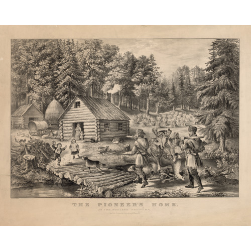 The Pioneer's Home: On The Western Frontier, 1867