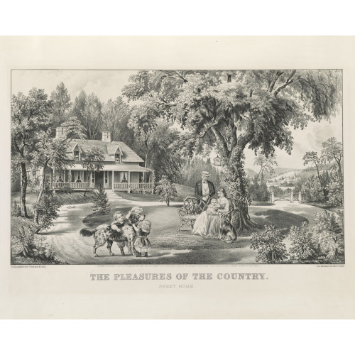 Pleasures Of The Country: Sweet Home, 1869