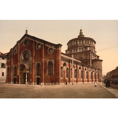 Church Of St. Mary The Gracious, Milan, Italy, circa 1890