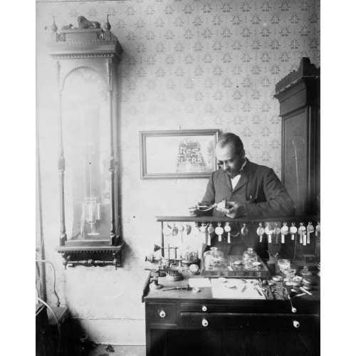 Mr. Dodson, Jeweller In Knoxville, Tenn., circa 1899