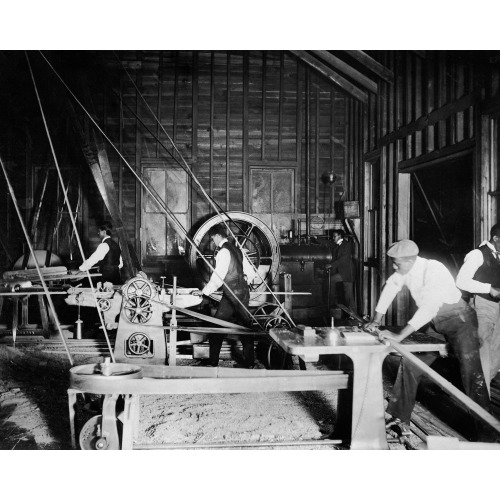 Wood Work Shop Of Claflin University, Orangeburg, South Carolina, circa 1899