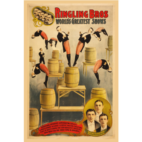 Ringling Bros., Raschetta Brothers, Vaulters, 1900