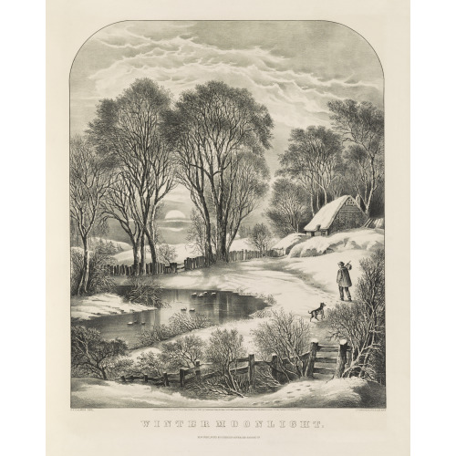 Winter Moonlight, 1866