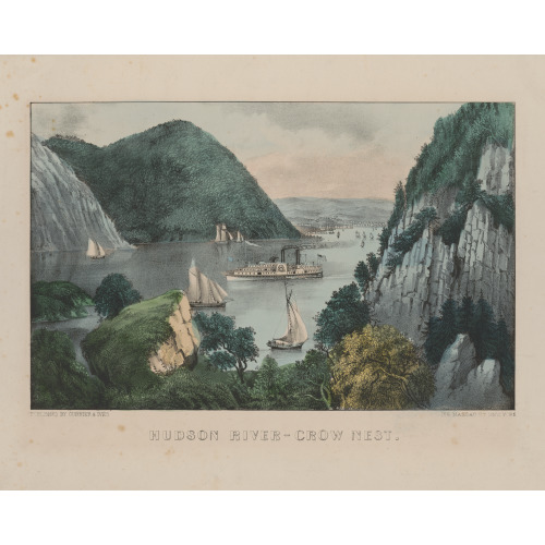 Hudson River--Crow Nest, circa 1856