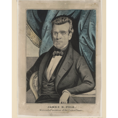 James K. Polk: Eleventh President Of The United States, circa 1845