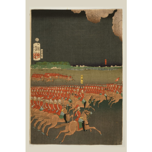 Furansu Igirisu Sanpei Daichosen No Zu, 1879