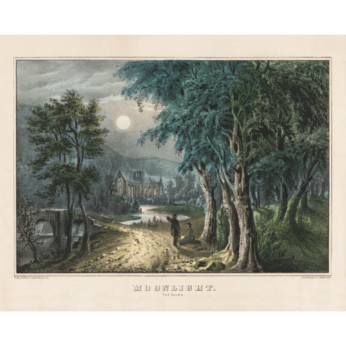Moonlight: The Ruins, circa 1856