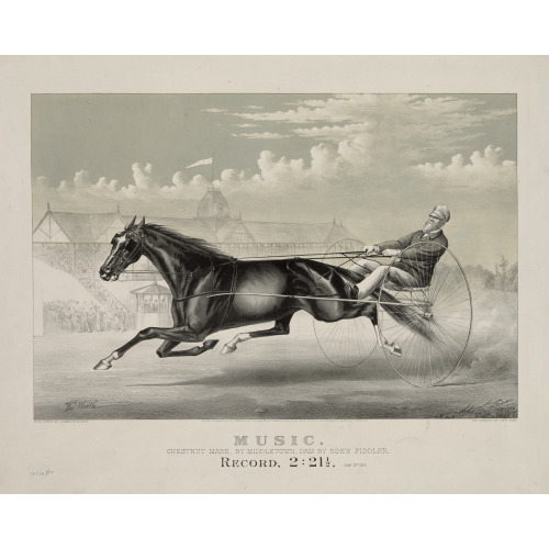 Music: Chestnut Mare, By Middletown, Dam By Roe's Fiddler, 1875