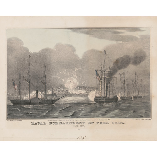 Naval Bombardment Of Vera Cruz: March 1847