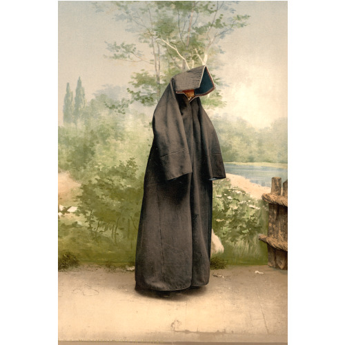 Mostar, Mahomedan Woman, Herzegowina, Austro-Hungary, circa 1890