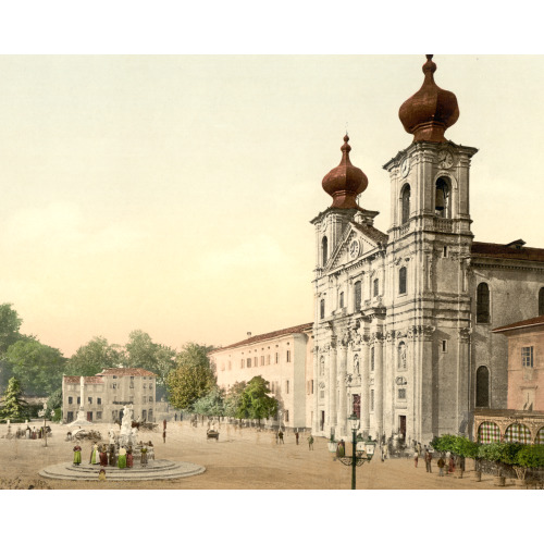Gorizia, The Cathedral, Istria, Austro-Hungary, circa 1890