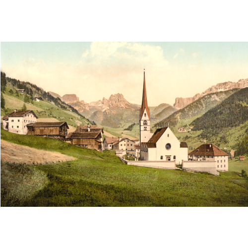 St. Christina, Tyrol, Austro-Hungary, circa 1890