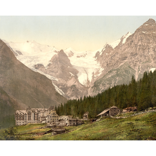 Trafoi Hotel, Tyrol, Austro-Hungary, circa 1890