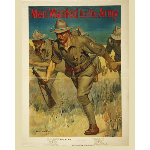 Men Wanted For The Army, 1914
