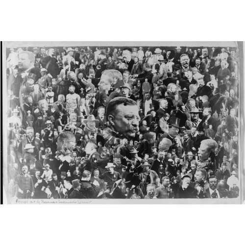 Theodore Roosevelt Photomontage, 1908