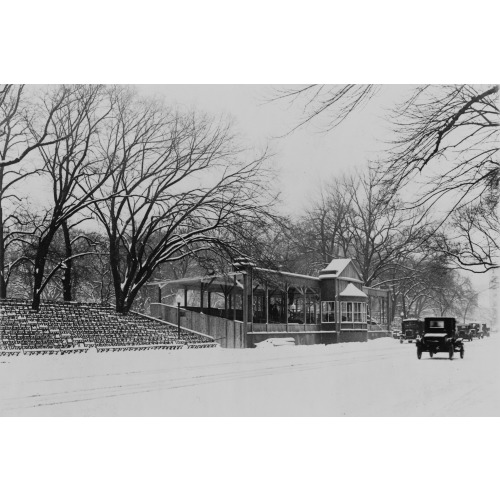 The Inaugural Stands At The White House, Not A Pleasant Outlook With The Inaugural Date Only A...