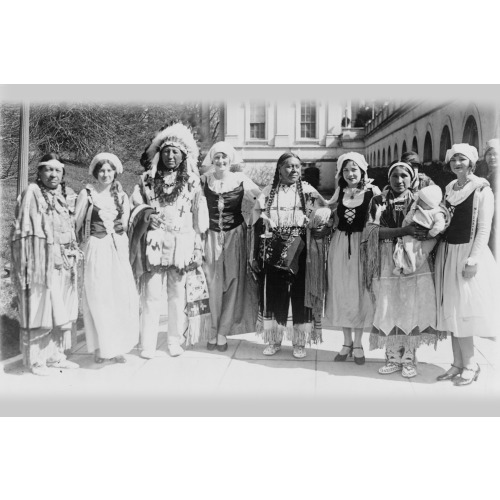 Descendants Of Original Americans, Early French Settlers, 1929