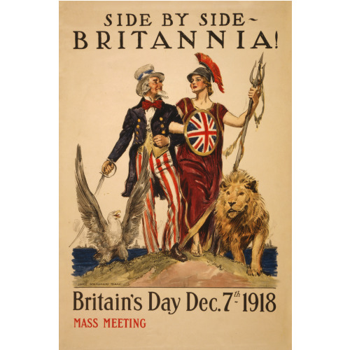 Side By Side, Britannia, Britain's Day Dec. 7th 1918