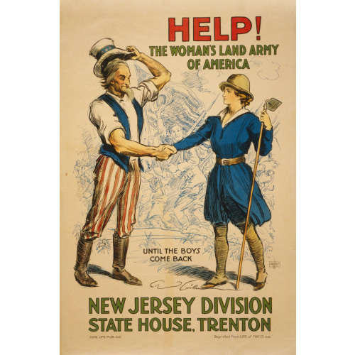 Help--The Woman's Land Army Of America, New Jersey, 1918