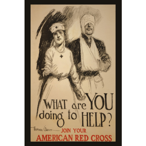 What Are You Doing To Help? Join Your American Red Cross, 1917