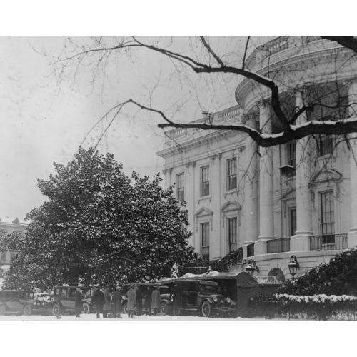 New Year Reception At The White House, circa 1909