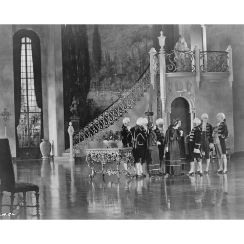 Hollywood Set - Interior View Of Palace, 1923