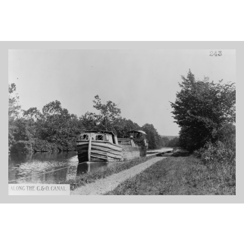 Along The C. & O. Canal, circa 1909