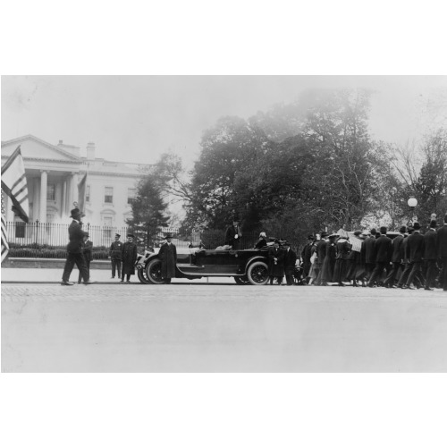 Reviewing Liberty Bond Parade, April 27 1918