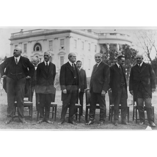 First Pictures Of The Harding Cabinet, 1921