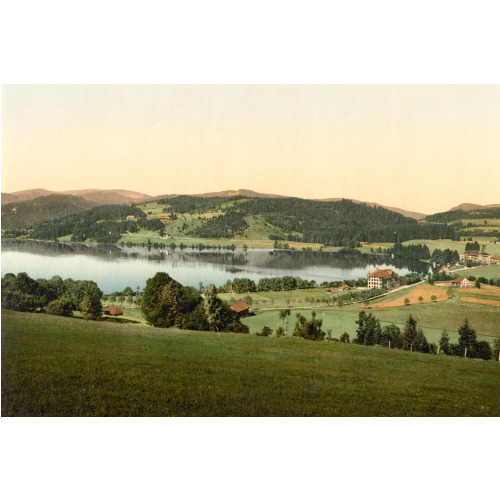 Titisee, General View, Black Forest, Baden, Germany, circa 1890